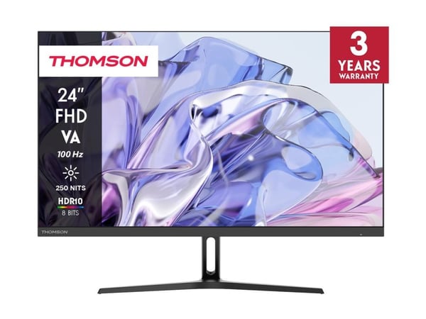 Thomson M24FB2Y14, 61 cm (24"), 1920 x 1080 pikseliä, Full HD, LED, 14 ms, musta