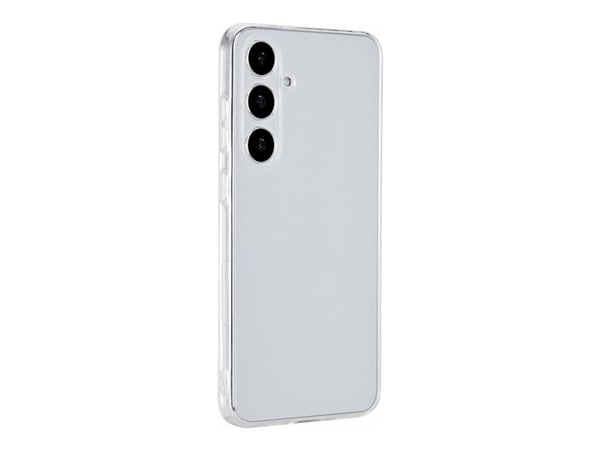 eSTUFF Infinite Vienna - Baksidedeksel for mobiltelefon - 100% recycled - termoplast-polyuretan (TPU) - gjennomsiktig - for Samsung Galaxy S24+