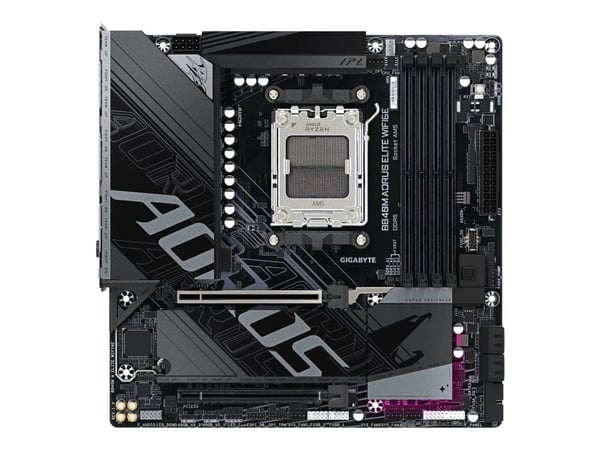 AORUS B840M ELITE WIFI6E - Hovedkort - micro ATX - Socket AM5 - AMD B840 Chipset - USB 3.2 Gen 2, USB-C 3.2 Gen 1, USB 3.2 Gen 1 - Wi-Fi 6E, 2.5 Gi...