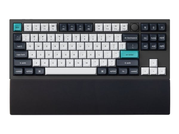 Keychron - Handledsstöd till tangentbord - normal profil - svart