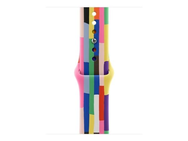 Apple - Pride Edition - bånd for smart armbåndsur - 40 mm - M/L-størrelse - for Watch Hermès Series 7, Hermès Series 9, SE 3, Series 10, Series 11,...