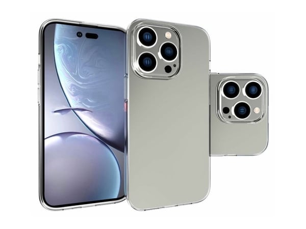 eSTUFF ES67100006-BULK, Suojus, Apple, iPhone 14 Pro, 15,5 cm (6.1"), Läpinäkyvä