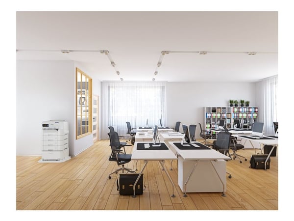 Epson WorkForce Pro EP-C7000DW - Skriver - farge - Dupleks - ink-jet - A3 - 4800 x 1200 dpi - opp til 25 spm (mono) / inntil 24 spm (farge) - kapas...