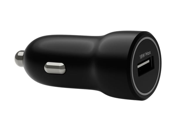 dbramante1928 re-charge - Bilstrømadapter - 18 watt (USB) - svart
