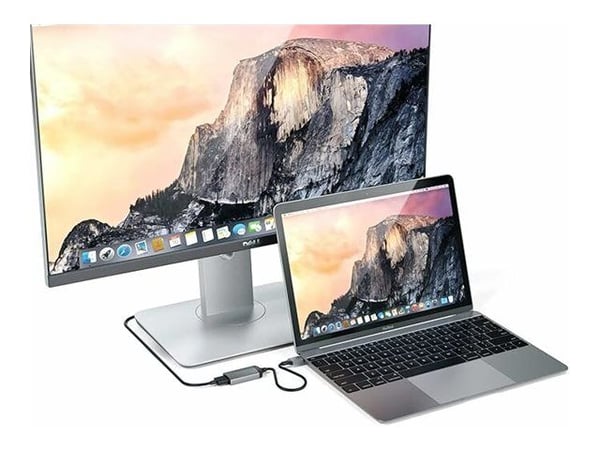 Satechi ST-TC4KHAM - Videoadapteri - USB-C han til HDMI hun - 20,3 cm - avaruusharmaa - 4K-tuki