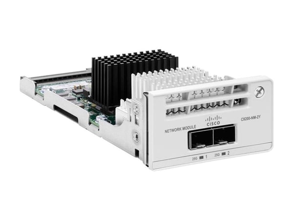 Cisco Catalyst - Utvidelsesmodul - 25 Gigabit Ethernet x 2 - for Catalyst 9200L