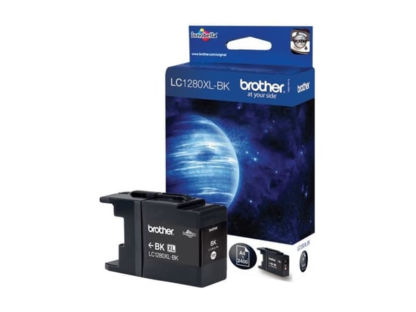 Brother LC1280XLBK - Svart - original - blekkpatron