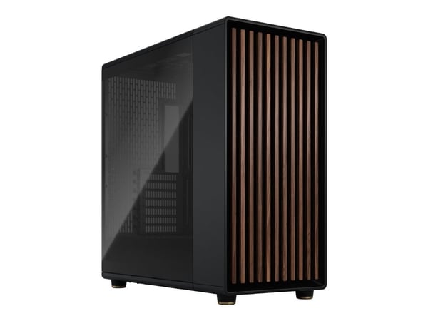 Fractal Design North XL - Tower - utvidet ATX (E-ATX) - sidepanel med vindu (herdet glass) - ingen strømforsyning (ATX) - svart - USB/Audio/Mic