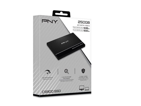 PNY CS900 - SSD - 250 GB - intern - 2,5" - SATA 6Gb/s