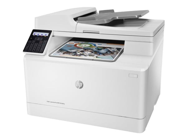 HP Color LaserJet Pro MFP M183fw, Tulosta, kop., skannaa, faksaa, 35 arkin automaattinen asiakirjojen syöttölaite; energiaa säästävä; vahva tietotu...