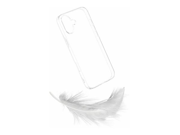 eSTUFF ES67100051, Suojus, Apple, iPhone 16 Plus, 17 cm (6.7"), Läpinäkyvä