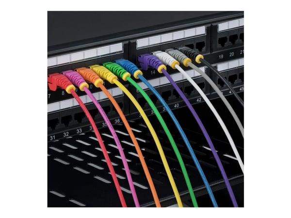 Startech 3m Red Slim CAT6 Ethernet Cable, Snagless, 28AWG, LSZH - Koblingskabel - RJ-45 (hann) til RJ-45 (hann) - 3 m - 3.6 mm - UTP - CAT 5/5e/6 -...