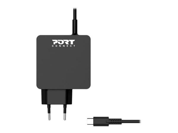 PORT Connect - Retail - strømadapter - AC 100-240 V - 65 watt - Europa