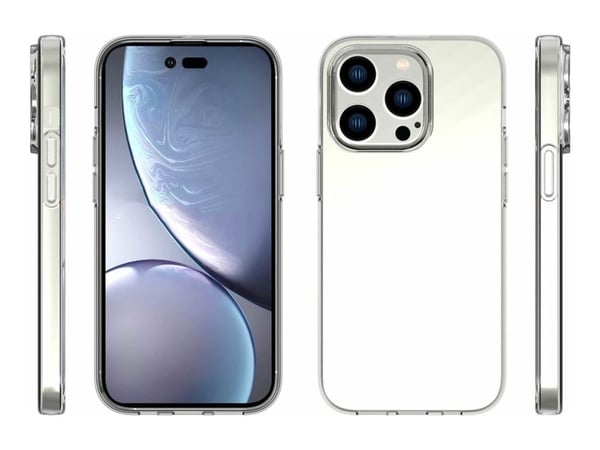 eSTUFF ES67100039-BULK, Suojus, Apple, iPhone 14 Pro, 15,5 cm (6.1"), Läpinäkyvä