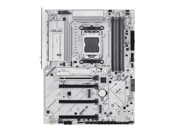 ASUS B650E MAX GAMING WIFI W - Hovedkort - ATX - Socket AM5 - AMD B650 Chipset - USB-C 3.2 Gen2, USB 3.2 Gen 2, USB 3.2 Gen 1 - 2.5 Gigabit LAN, Wi...