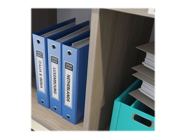 Brother DK-22210 - Svart på hvitt - Rull (2,9 cm x 30,5 m) merkelapper - for Brother QL-1050, QL-500, QL-550, QL-560, QL-570, QL-650, QL-710, QL-72...