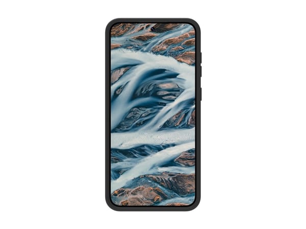 dbramante1928 Iceland Pro - Baksidedeksel for mobiltelefon - stativ - MagSafe-samsvar - plastikk - svart - for Samsung Galaxy A56