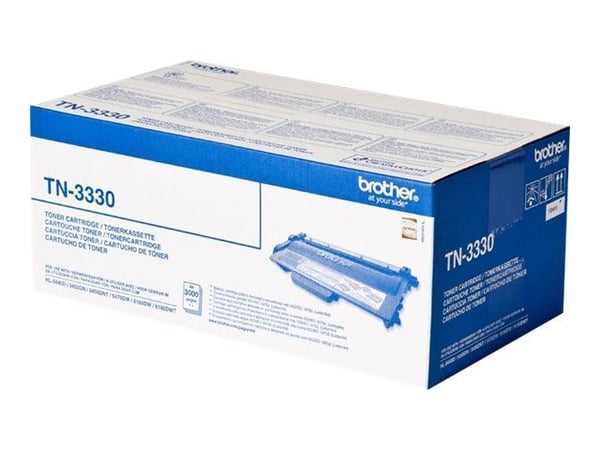 Brother TN-3330, 3000 sivua, Musta, 1 kpl