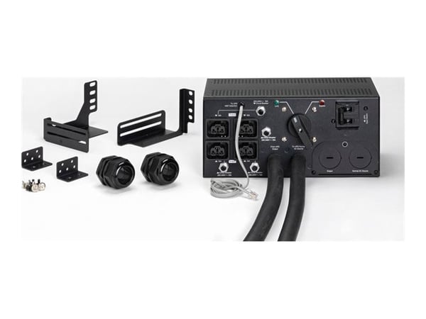 Eaton HotSwap MBP 11000i G2 - Omløpssvitsj (rackmonterbar/ekstern) - 11000 VA - utgangskontakter: 5 - 3U