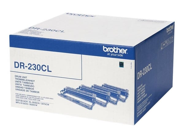 Brother DR230CL - Sort, gul, cyan, magenta - original - tromlekit - for Brother DCP-9010CN, HL-3040CN, HL-3070CW, MFC-9120CN, MFC-9320CW