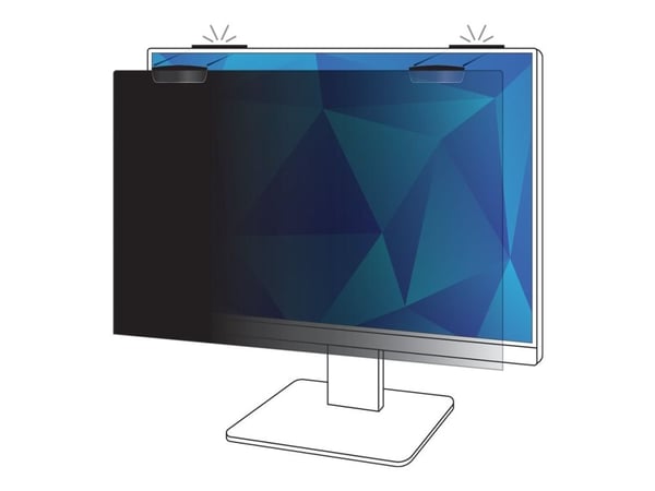 3M Yksityisyyssuodatin 24 tuumaa Full Screen -näyttöön, jossa on COMPLY™ magneettinen kiinnitysjärjestelmä, 16:9, PF240W9EM, 61 cm (24"), 16:9, Näy...