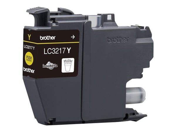Brother LC3217Y, 550 sivua, 1 kpl, Kertapakkaus