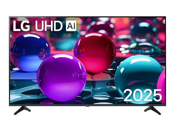 LG UHD AI 50UA73006LA, 127 cm (50"), 3840 x 2160 pikseliä, LED, Älytelevisio, Wi-Fi, musta