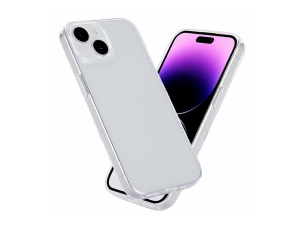 eSTUFF ES67100025, Suojus, Apple, iPhone 15, 15,5 cm (6.1"), Läpinäkyvä