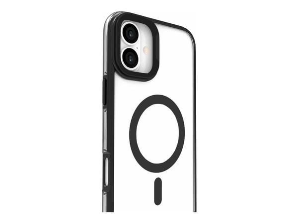 eSTUFF ES67141101, Suojus, Apple, iPhone 16 Plus, 17 cm (6.7"), Läpinäkyvä, musta
