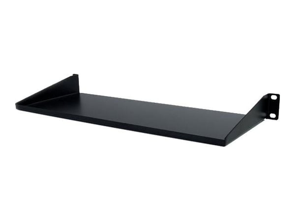 StarTech.com CABSHELF1U, Hylly, Terästä, musta, 1,23 kg