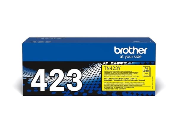 Brother TN423Y - Jumbo Yield - gul - original - tonerpatron
