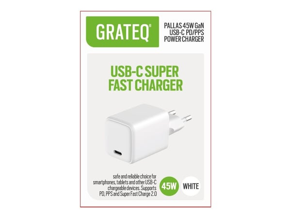 PALLAS CHARGER GaN PD/PPS USB-C 45W