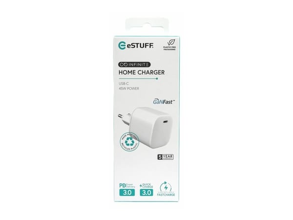 eSTUFF ES637045, Sisätila, AC, 20 V, Valkoinen