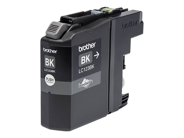Brother LC123BKBP, 600 sivua, 1 kpl, Kertapakkaus