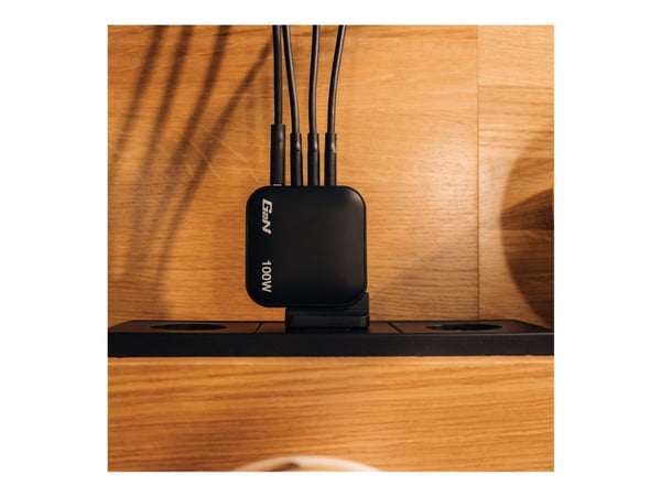 Verbatim Mini GaN Charger 100W, Sisätila, AC, musta