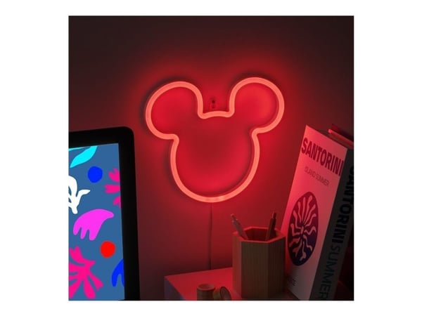 Paladone Mickey Mouse - Dekorasjonslampe - LED - rødt lys - Mickey Mouse