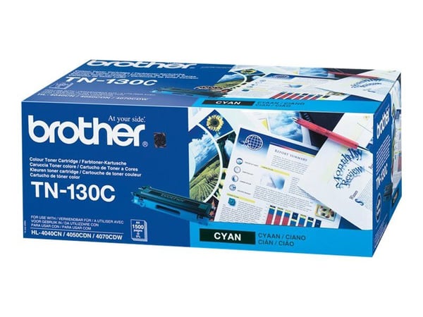 Brother TN130C, 1500 sivua, Syaani, 1 kpl