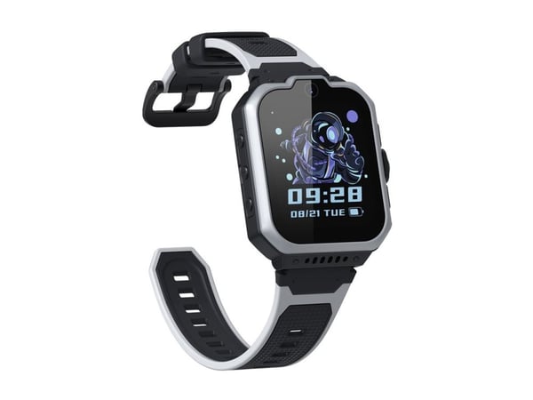 ZTE K1 Pro - Smart ur med rem - silikone - skjerm 1,83" - Wi-Fi, LTE - 4G - 2 Megapixel kamera