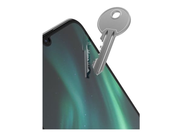 DORO - Skjermbeskyttelse for mobiltelefon - glass - rammefarge svart