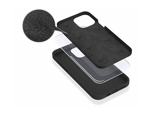 eSTUFF ES67120007, Suojus, Apple, Phone 14 Plus, 17 cm (6.7"), Musta