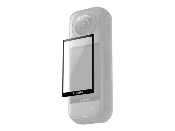 Insta360 - Skjermbeskyttelse for handlingskamera - glass - rammefarge svart - for Insta360 X5
