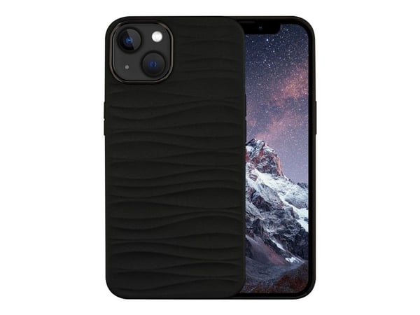dbramante1928 Dune - Baksidedeksel for mobiltelefon - 100 % resirkulert plast - svart - for Apple iPhone 13, 14, 15, 16e, 17e