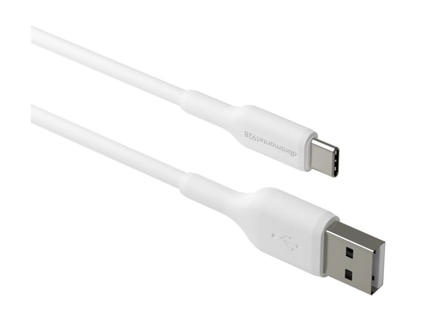 dbramante1928 re-charge - USB-kabel - USB (hann) til USB-C (hann) - 1 m - hvit