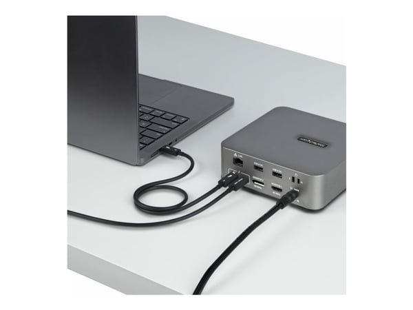 StarTech.com 2.6ft (80cm) Thunderbolt 5 kaapeli, 80Gbps/120Gbps, sertifioitu - Thunderbolt kabel - Thunderbolt 5 (han) til Thunderbolt 5 (han) - US...