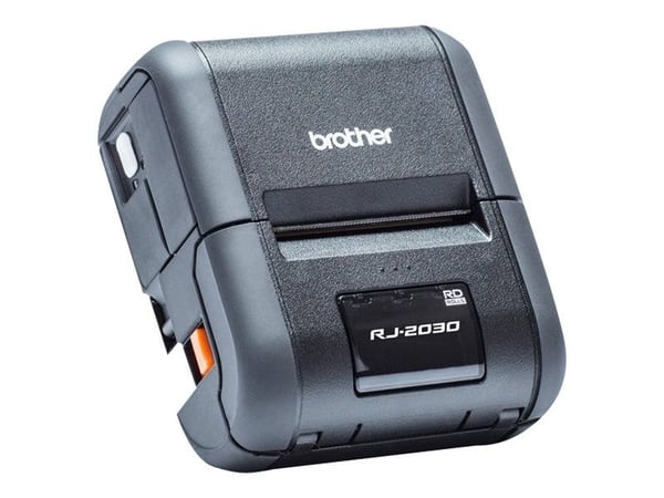Brother RuggedJet RJ-2030 - Kvitteringsskriver - direktetermisk - Rull (5,8 cm) - 203 dpi - inntil 152 mm/sek - USB 2.0, Bluetooth 2.1 EDR
