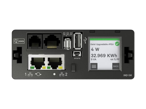 Geist Rack Transfer Switch Unit Level Monitoring AU05M1R0-12CF17-2C20C20A900-D - Strømfordelerenhet (kan monteres i rack) - AC 120/208/230 V - 3.6 ...