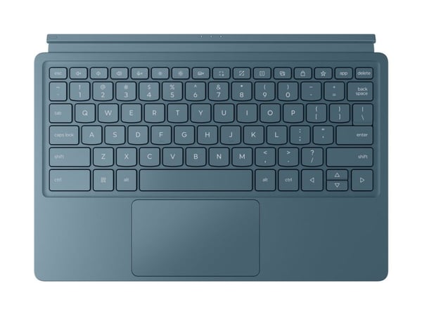 Lenovo Yoga Tab Plus ZAEG - Surfplatta - Android 14 eller senare - 256 GB UFS card - 12.7" LTPS (2944 x 1840) - tidal teal