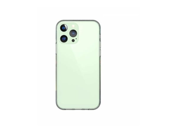 eSTUFF - Baksidedeksel for mobiltelefon - termoplast-polyuretan (TPU) - blank - for Apple iPhone 13 Pro