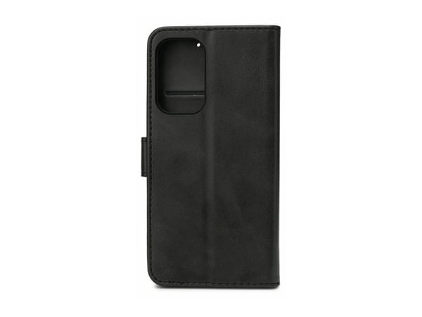 eSTUFF WALES - Flipomslag til mobiltelefon - polyuretan (PU) - sort - for Samsung Galaxy A33 5G