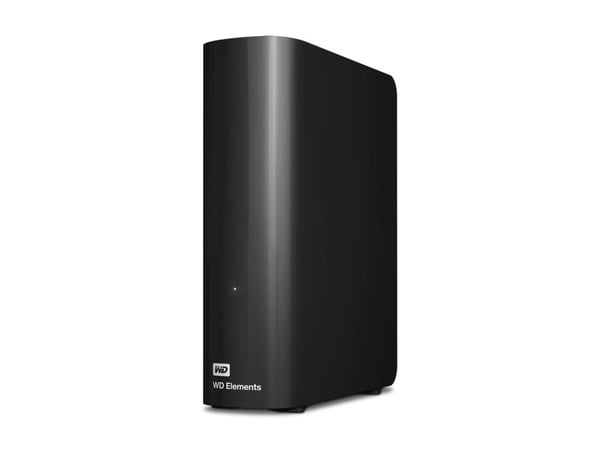 WD Elements Desktop WDBWLG0260HBK - Harddisk - 26 TB - ekstern (stasjonær) - USB 3.2 Gen 1 - svart